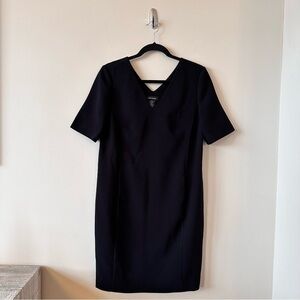 LORD & Taylor-Boxy Shift Dress With Hidden Front Pocket (Size:6)